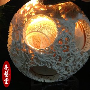猛犸象牙鬼工球猛犸象牙玲珑球42层鬼工球