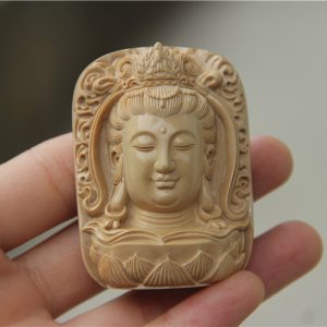 猛犸象牙咖啡观音吊牌子金亮大师冰咖观音挂牌