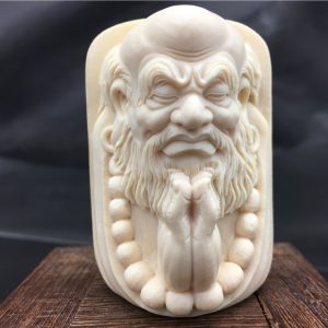猛犸象牙达摩牌子达摩老祖挂牌