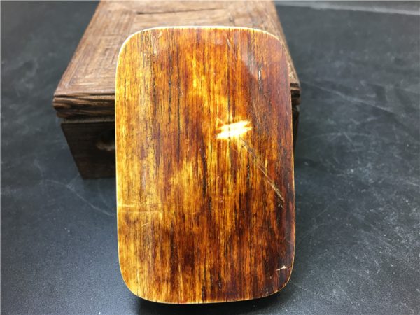 牙雕金亮大师猛犸象牙观音牌子82g - 图片 4