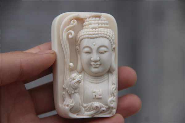 金亮大师猛犸象牙神龙问佛如来佛祖挂牌