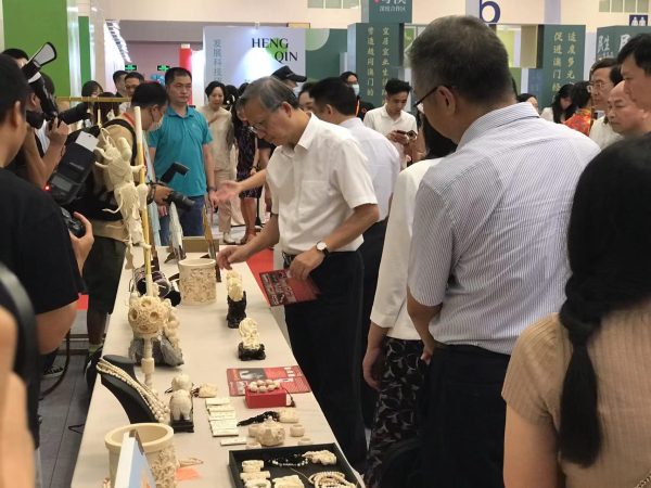 南国书香节牙雕艺术展区 - 图片 2