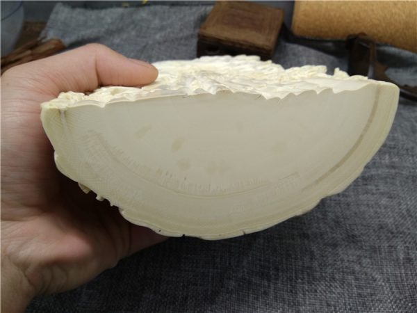 猛犸象牙九龙观音摆件1072g - 图片 5