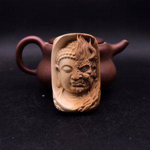 猛犸象牙双色一念之间牌子金亮大师挂件牌子