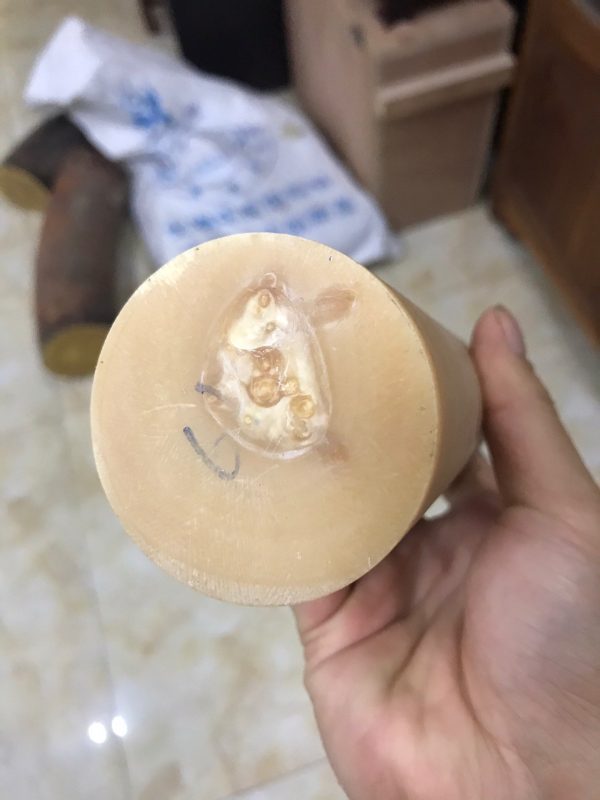 猛犸象牙牙髓手串20mm牙髓牙心手串 - 图片 3