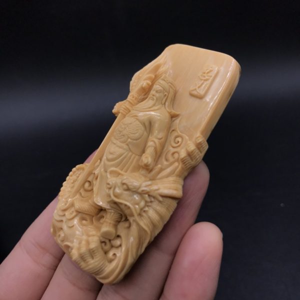 猛犸象牙粉色咖啡关公牌子金亮大师 - 图片 2