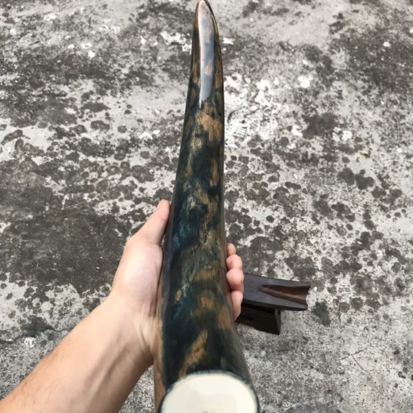 猛犸象牙蓝皮牙摆小克重原料牙摆 - 图片 2
