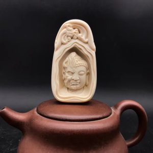 金亮大师猛犸象牙一念之间挂件牌子