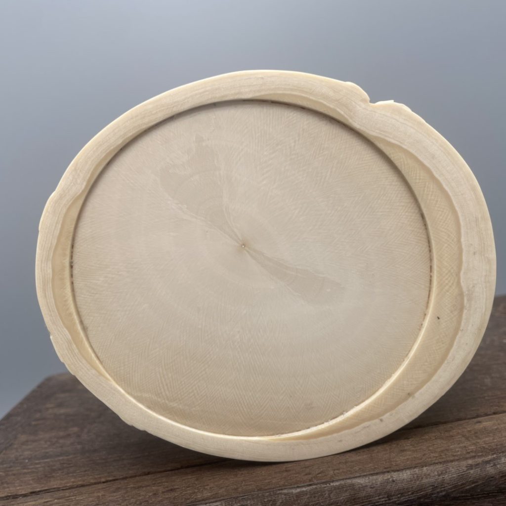 猛犸象牙至尊九龙笔筒｜九龙戏珠纯手工镂空雕刻珍品