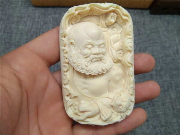 猛犸象牙达摩牌子全手工达摩牌子
