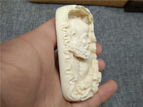 猛犸象牙达摩牌子全手工达摩牌子 - 图片 2